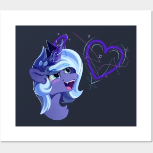 Princess Luna: Magic Tricks! Posters and Art